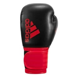 Adidas Hybrid 100 Boxing Gloves -Boxing Shop ADIH100 BK RD 003