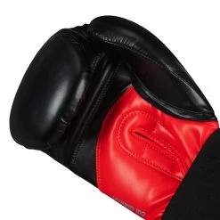 Adidas Hybrid 100 Boxing Gloves -Boxing Shop ADIH100 BK RD 03