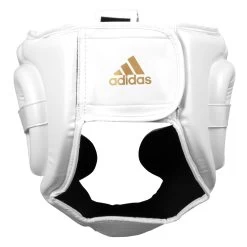 Adidas Super Pro Full Face Headgear -Boxing Shop ADISBHG041 WH GD 05