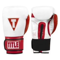 TITLE Boxing All Heart Bag Gloves 2.0 -Boxing Shop AHABG2 WH RD 1 1