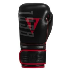 TITLE Boxing Throwback 1998 Anniversary Bag Glove -Boxing Shop AVTFBG BK RD 03