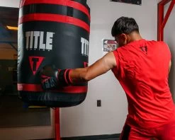 TITLE Boxing Throwback 1998 Anniversary Bag Glove -Boxing Shop AVTFBGBK 2