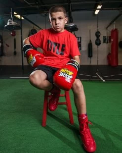 BOOM BOOM Boxing Striker Youth Boxing Gloves 33 BOOM BOOM Boxing Striker Youth Boxing Gloves -Boxing Shop BBSBGY2RD 4 3