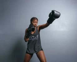 TITLE Black Blitz Sparring Gloves -Boxing Shop BKBBGBK 1