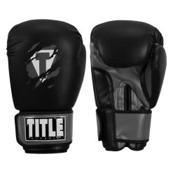 TITLE Classic Shredded Boxing Gloves 29 TITLE Classic Shredded Boxing Gloves -Boxing Shop CABG10 BK GR 01
