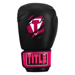 TITLE Classic Shredded Boxing Gloves 25 TITLE Classic Shredded Boxing Gloves -Boxing Shop CABG10 BK HPK 03