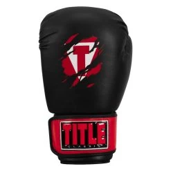 TITLE Classic Shredded Boxing Gloves 37 TITLE Classic Shredded Boxing Gloves -Boxing Shop CABG10 BK RD 03