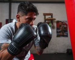 TITLE Classic Speed Boxing Gloves -Boxing Shop CABG12BKGR 2