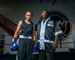 TITLE Boxing Corner Jacket -Boxing Shop CJSS1BKWH 3