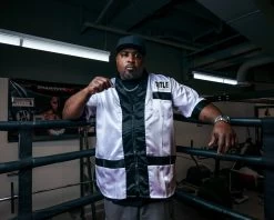 TITLE Boxing Corner Jacket -Boxing Shop CJSS1WHBK 2