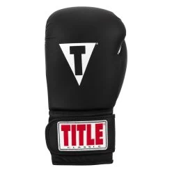 TITLE Classic Fitness Boxing Gloves -Boxing Shop CRBG BK WH 03