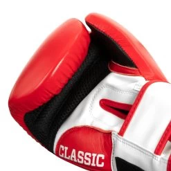 TITLE Classic Leather Super Bag Gloves 2.0 39 TITLE Classic Leather Super Bag Gloves 2.0 -Boxing Shop CSBGL2 RD WH BK 05