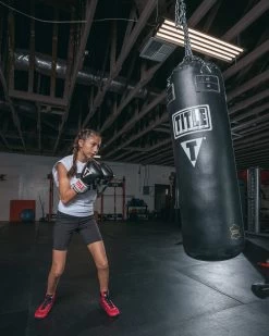 TITLE Classic Leather Super Bag Gloves 2.0 28 TITLE Classic Leather Super Bag Gloves 2.0 -Boxing Shop CSBGL2BK 1