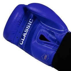 TITLE Classic Leather Elastic Training Gloves 2.0 -Boxing Shop CTSGV2 BL 05