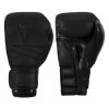 TITLE Black Bolstered Leather Bag Gloves -Boxing Shop DBBG BK 01