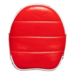 TITLE Boxing Fighting Fresh Leather Punch Mitts -Boxing Shop FFPM RD WH 2