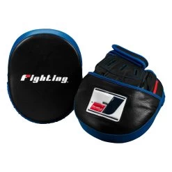 Fighting Freedom Leather Focus Mitts -Boxing Shop FLFM2 BK 5