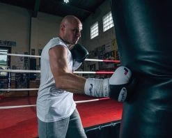 Fighting Tri-Tech Tenacious Lace Training Gloves -Boxing Shop FS3TTGLBKWH 1