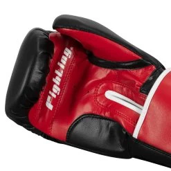 Fighting Big Logo Bag Gloves -Boxing Shop FSABG2 BK RD WH 5