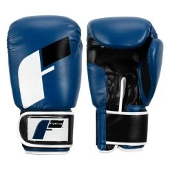 Fighting Big Logo Bag Gloves -Boxing Shop FSABG2 BL BK WH 1
