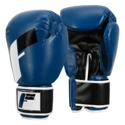 Fighting Big Logo Bag Gloves -Boxing Shop FSABG2 BL BK WH 2