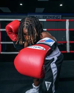 Fighting USA Boxing Competition Gloves - Elastic -Boxing Shop FSAGUSRD 2