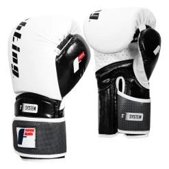 Fighting S2 GEL Power Bag Gloves -Boxing Shop FSPGBG WH BK 002