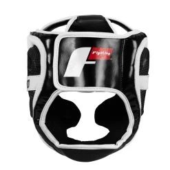 Fighting S2 GEL Power Full Training Headgear -Boxing Shop FSPGHGF WH BK 4