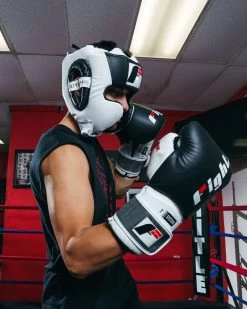 Fighting Tri-Tech Training Headgear -Boxing Shop FSPTHGBKWH 2