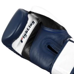 Fighting Force Leather Bag Gloves -Boxing Shop FTGFBG BL WH BK 5