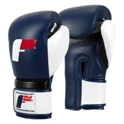Fighting Force Training Gloves -Boxing Shop FTGFTG BL WH BK 2