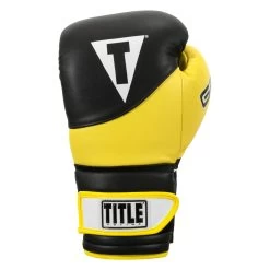 TITLE Boxing Gel Suspense V2T Training Gloves 27 TITLE Boxing Gel Suspense V2T Training Gloves -Boxing Shop GSTGEV2T BK YE 03