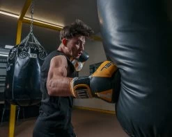 TITLE Boxing Gel World V2T Bag Gloves -Boxing Shop GTWBGV2TBKGDWH 3