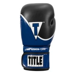 TITLE Boxing Infused Foam Interrogate Training Gloves 2.0 -Boxing Shop IFAITG2 BL BK 03