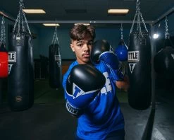 TITLE Boxing Infused Foam Interrogate Training Gloves 2.0 -Boxing Shop IFAITG2BLBK 2