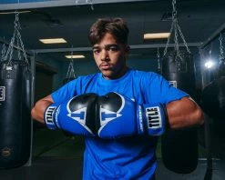 TITLE Boxing Infused Foam Interrogate Training Gloves 2.0 -Boxing Shop IFAITG2BLBK 3