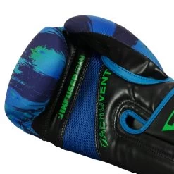 TITLE Boxing Infused Foam Electric Bag Gloves -Boxing Shop IFSEBG BL GN 05
