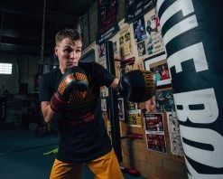 KRONK Boxing Gym Leather Bag Gloves 18 KRONK Boxing Gym Leather Bag Gloves -Boxing Shop KNKBGBKRDGD 3