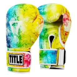 TITLE Boxing Limited Edition Tie Dye Bag Gloves -Boxing Shop LETDBG RBW 2