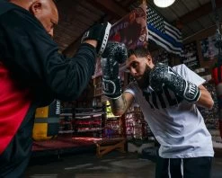 TITLE Boxing Spark Bag Gloves -Boxing Shop OASPBGWHBK 8