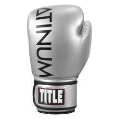 TITLE Platinum Prolific Boxing Bag Gloves -Boxing Shop PLBG SV BK 3