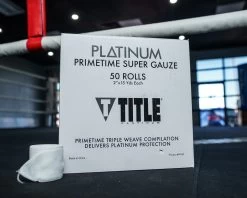 TITLE Platinum Primetime Super Gauze (Box Of 50 Rolls) 11 TITLE Platinum Primetime Super Gauze (Box Of 50 Rolls) -Boxing Shop PPSG50
