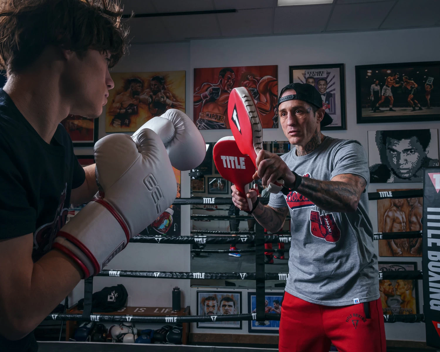 TITLE Boxing Punch Training Paddles 4 TITLE Boxing Punch Training Paddles - Image 2