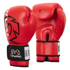 Rival Boxing Bag Gloves -Boxing Shop RB4 RD 2