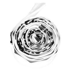 TITLE Boxing Pro Vinyl Zippered Rope Cover (Set Of 4) -Boxing Shop RCPRO4 WH 4