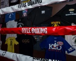 TITLE Boxing Pro Vinyl Zippered Rope Cover (Set Of 4) -Boxing Shop RCPRO4RD 1