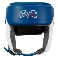Rival Boxing Amateur Competition Headgear -Boxing Shop RHGC2 BL WH 2
