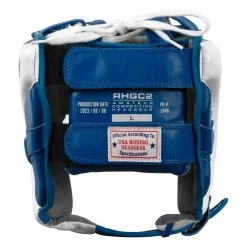 Rival Boxing Amateur Competition Headgear -Boxing Shop RHGC2 BL WH 4