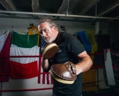 TITLE Boxing Retro Old School Punch Mitts -Boxing Shop ROSPMBR 3