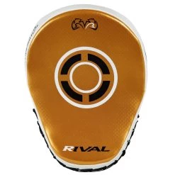 Rival Boxing Curved Punch Mitts -Boxing Shop RPM7 BK GD 2
